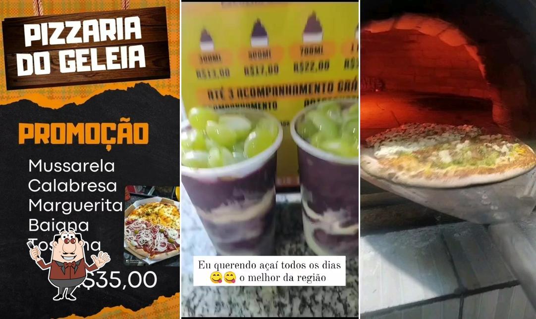 Platos en Pizzaria Do Geleia