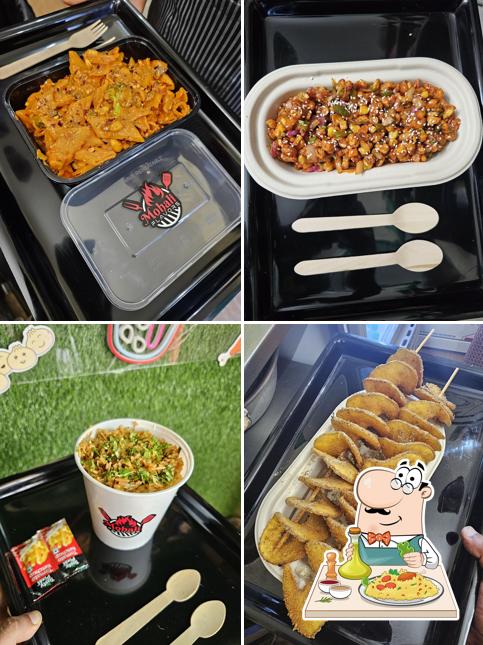 Food at Mohali flavors I super corndogs I