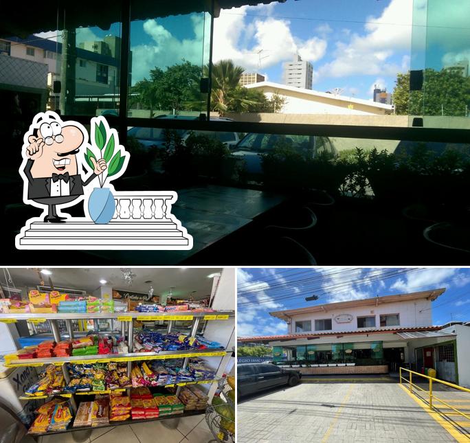 O exterior do Padaria Vovó Nina