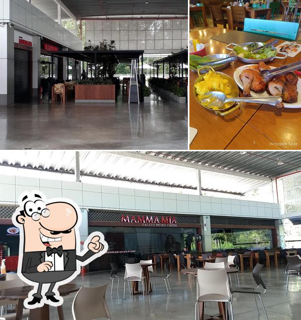 O interior do Galeto Mamma Mia Novo Hamburgo