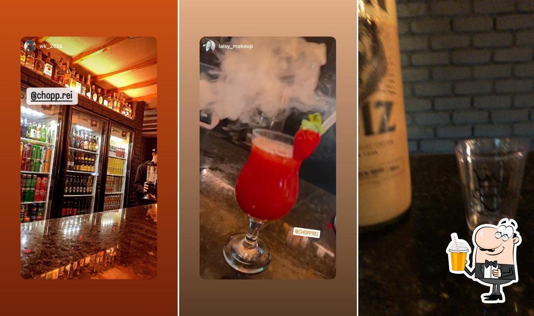 Chopp.rei fornece uma variedade de bebidas