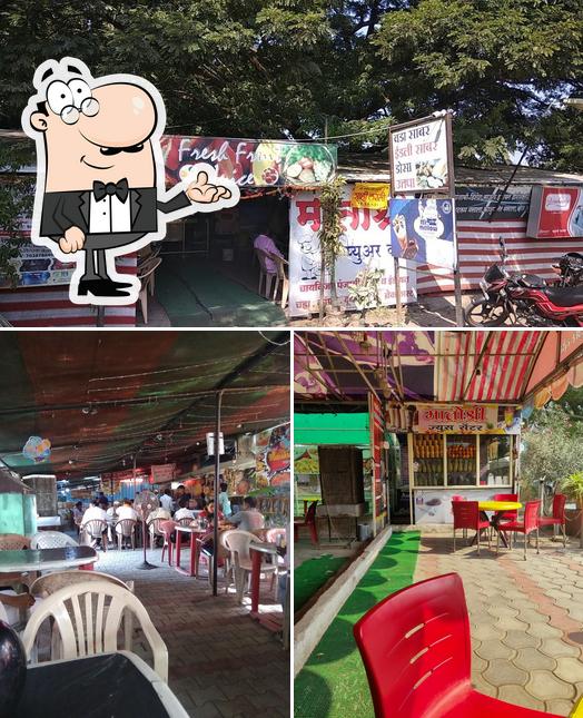 This is the photo depicting interior and exterior at Hotel Matoshree South Indian Restaurant