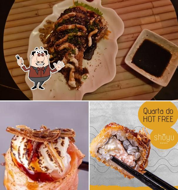 Comida em Shoyu Sushi