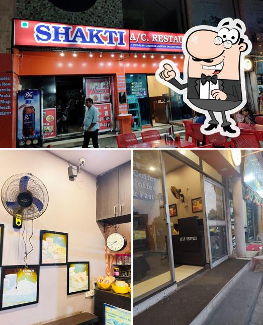 Take a seat at one of the tables at Tea Post