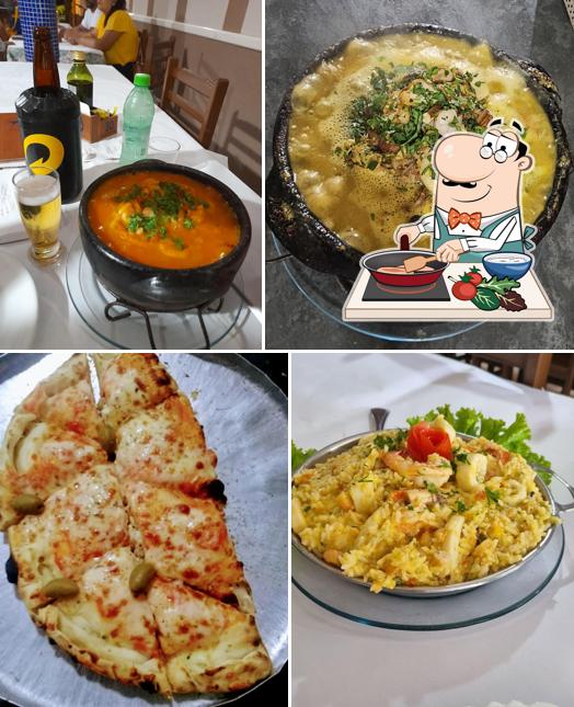 Curry de frango em Restaurante e Pizzaria Marlin Azul