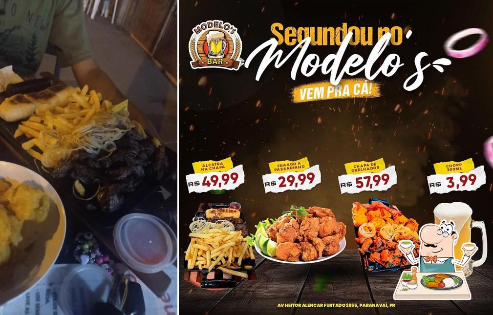 Comida em Modelo's Bar & Petiscaria