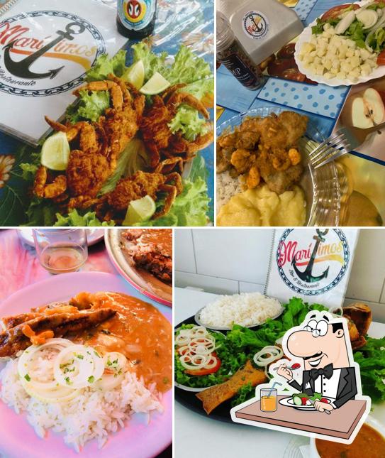 Platos en Restaurante Marítimos