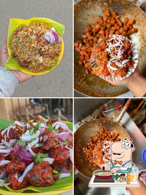 Fried rice at Siddalingeshwara Gobi still