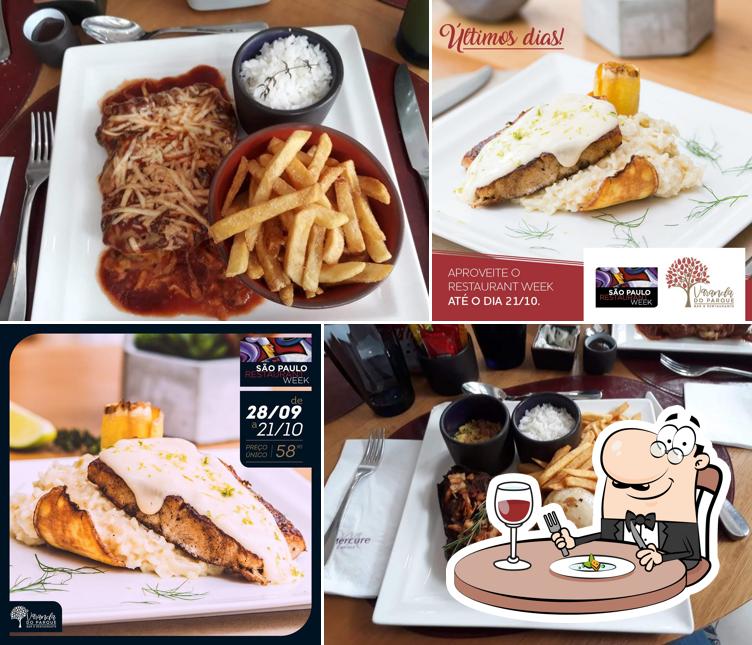 Comida em Varanda do Parque Bar e Restaurante