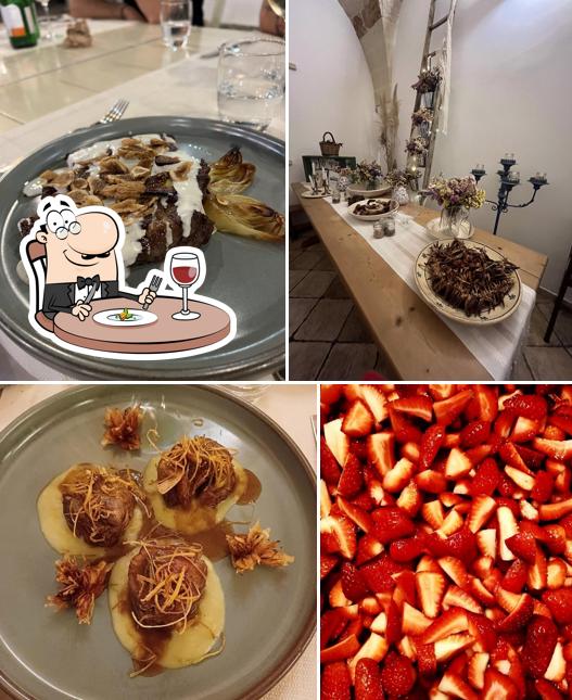 Cibo al Antica Masseria Scagnito