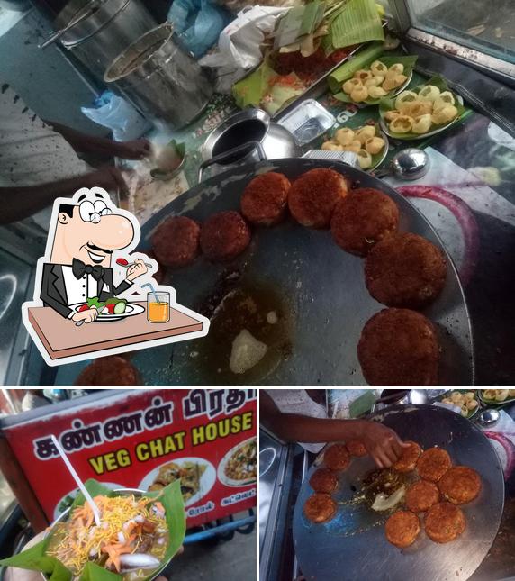 Meals at Kannan Brothers Veg Chat House