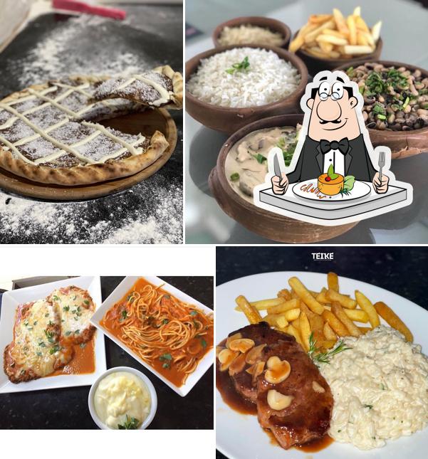 Comida em Teike Bar e Restaurante