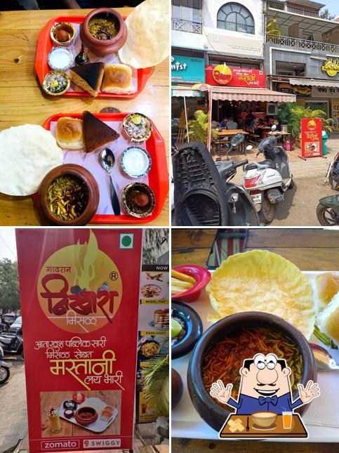 Meals at Gavran Kolasa Bhatti Misal