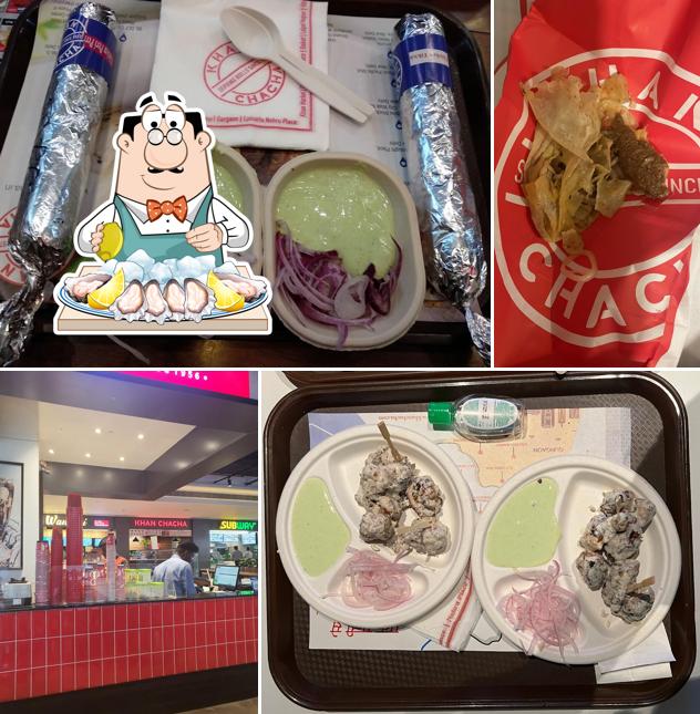 Oysters at Khan Chacha - World Mark