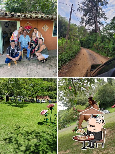 Desfrute da vista da área externa do Sítio Doce Campo
