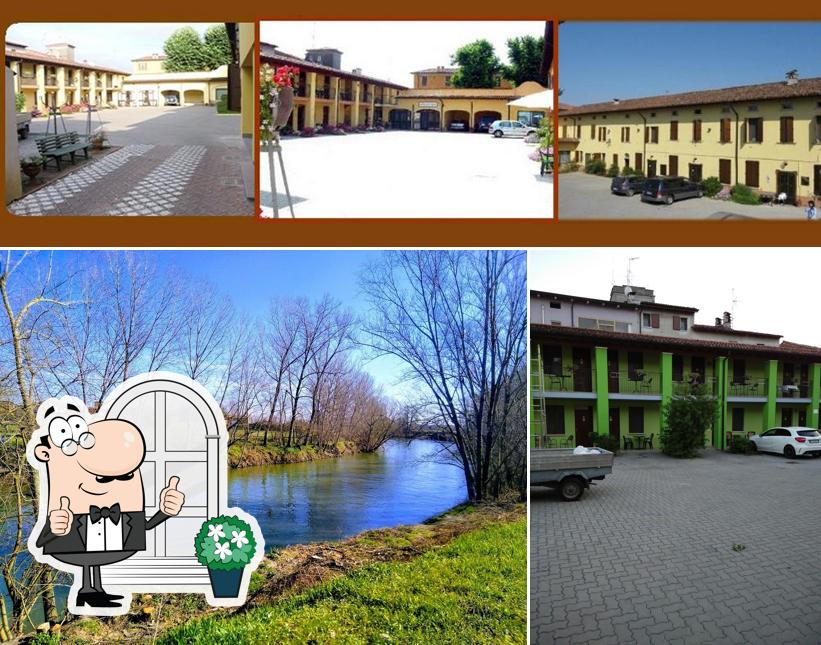 Gli esterni di Trattoria Dell'Angelo di Maccagnola Claudio & C. - S.N.C