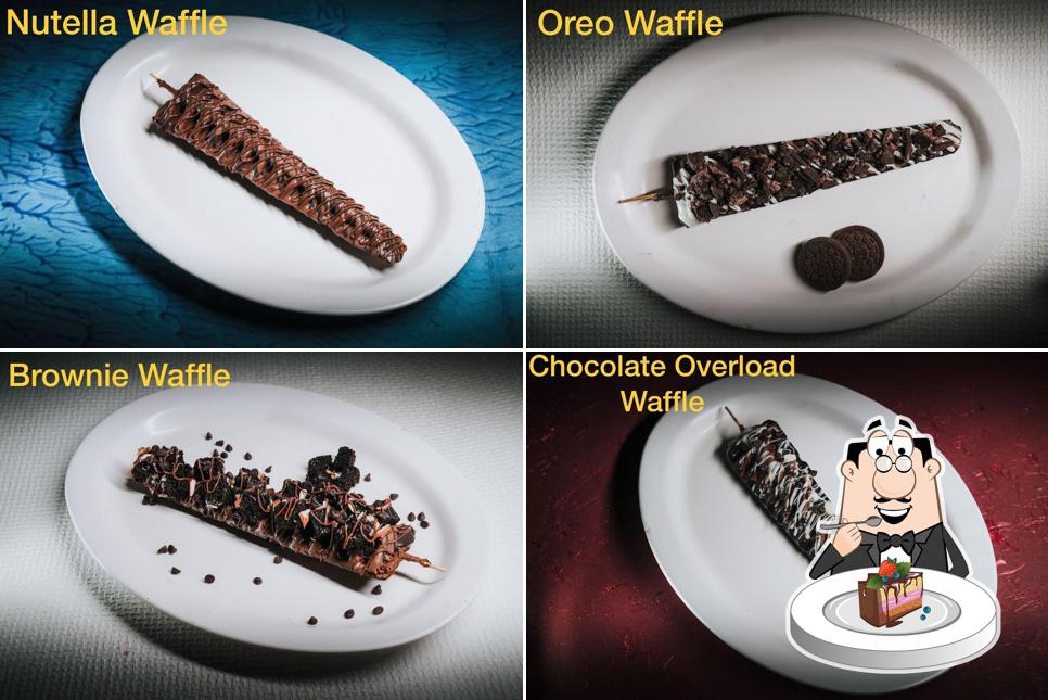 Chocolate cake at Waffle Tree