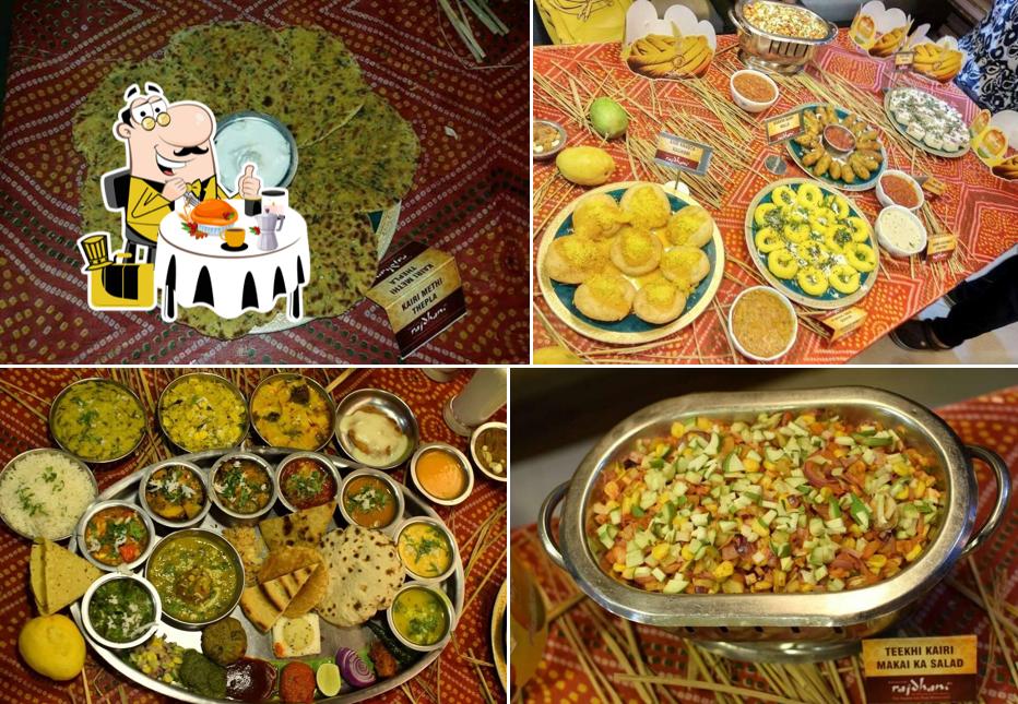 Food at Rajdhani Thali