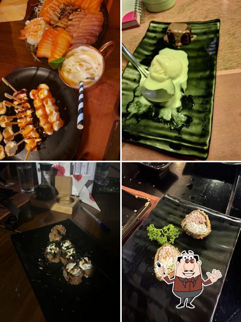 Platos en Sushi da Praça - Culinária Japonesa Parque Olímpico