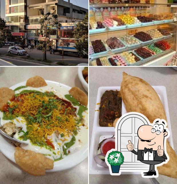 The exterior of Anand Sweets - Bannerghatta