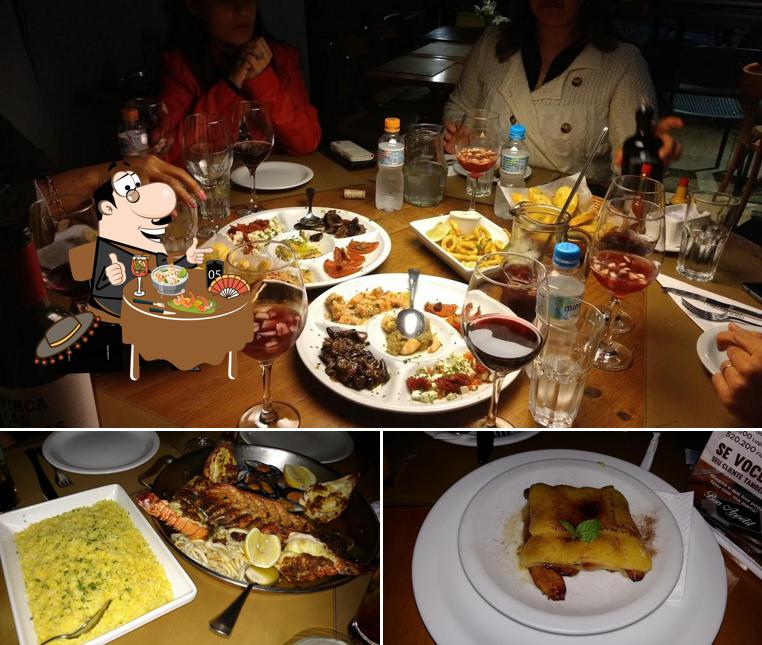 Comida em Coco Bambu JK