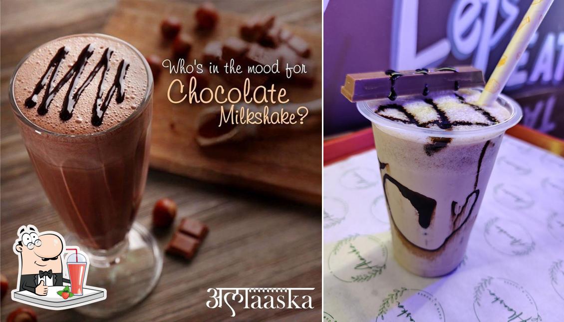 Enjoy a drink at Alaaska Cafe