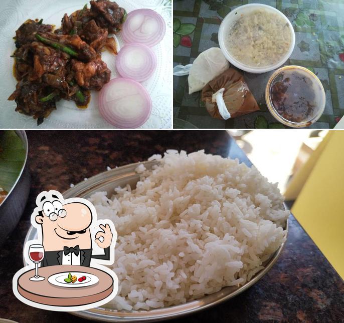 Meals at andhra mess