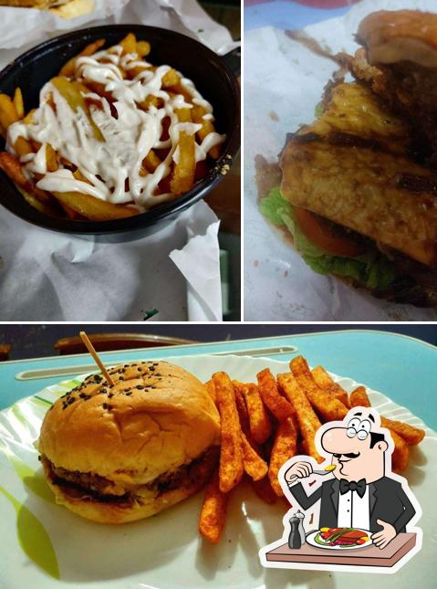 Meals at Burger in Law