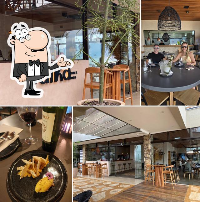 Veja imagens do interior do Salka - Mar & Fogo