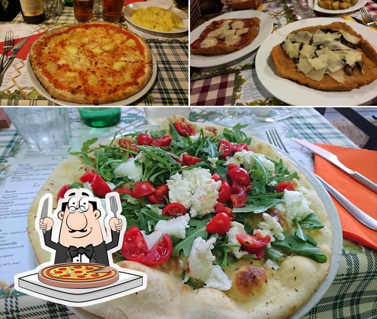 A Ristorante In Veranda, puoi provare una bella pizza