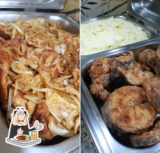 Comida em Churrascaría & Restaurante Top Sabor