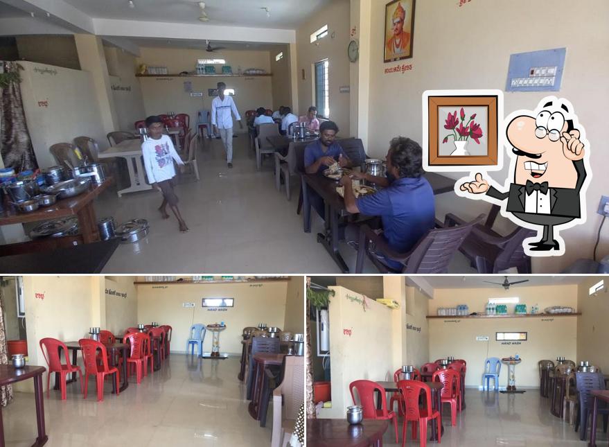 The interior of Shri Annapurneshwari Lingayat Khanavali