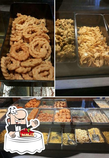 Sri Krishna Sweets serves a number of sweet dishes