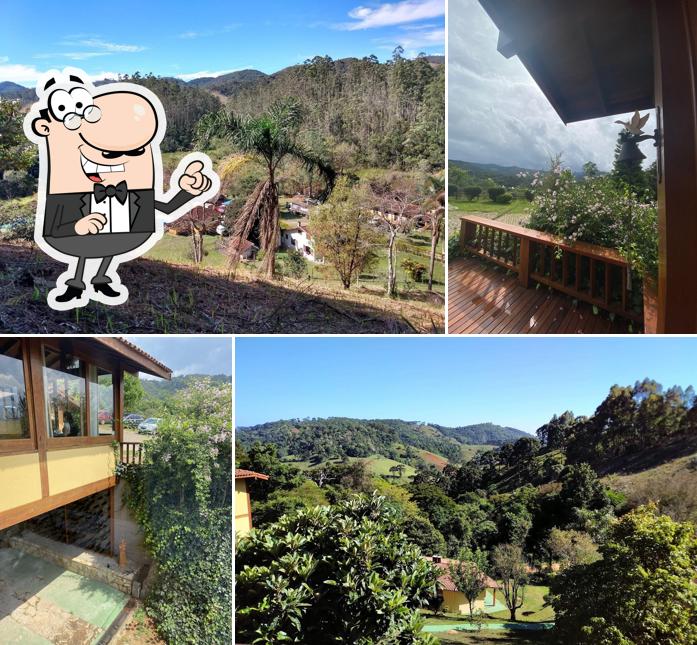 O exterior do Restaurante Sauá