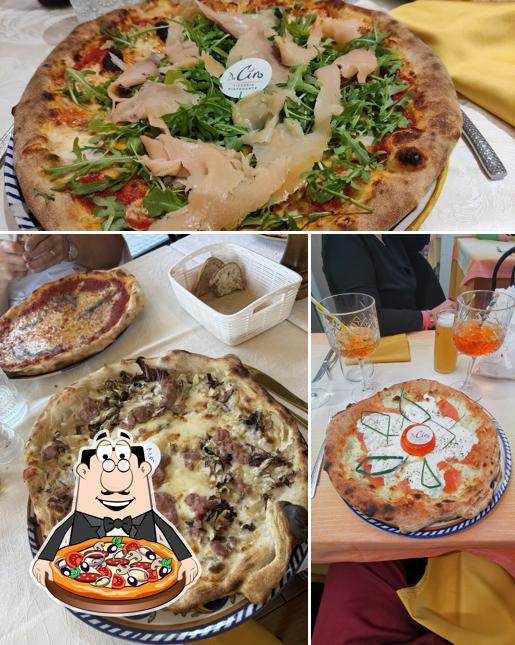 Ordina tra le molte varianti di pizza