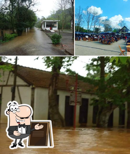 O exterior do Magrão Bar e Lancheria