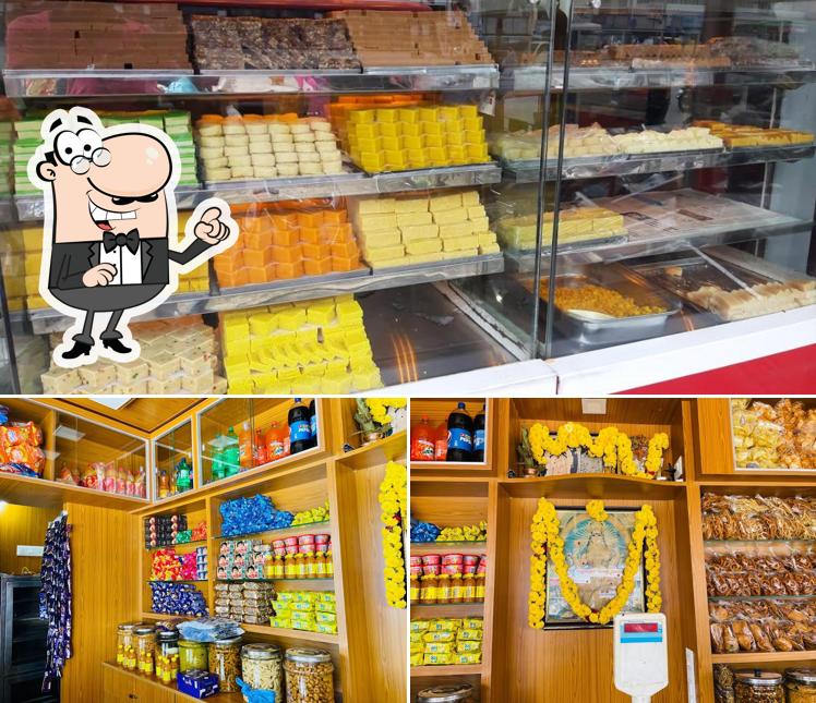 The interior of Iyengar's bakery and Sweets