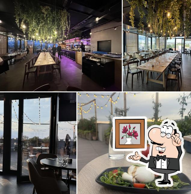 L'intérieur de Seven Rooftop