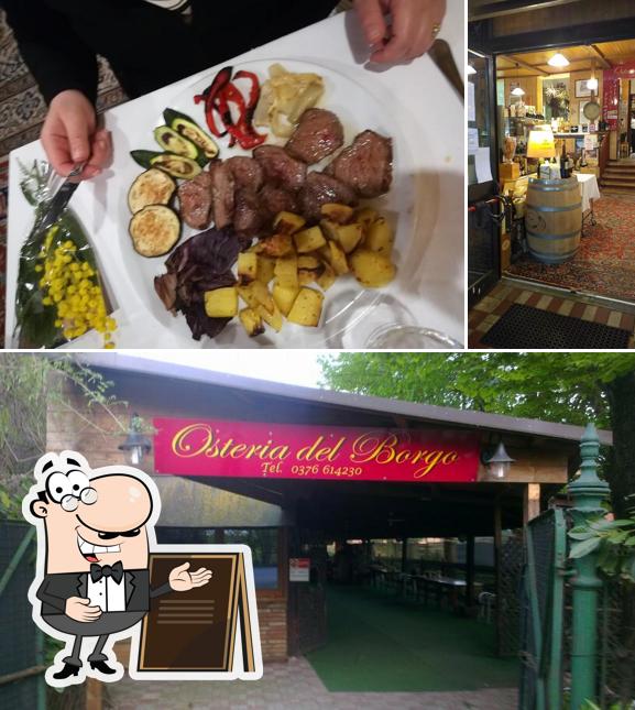 Puoi goderti l'aria fresca dal dehors di Osteria del Borgo - Zovo
