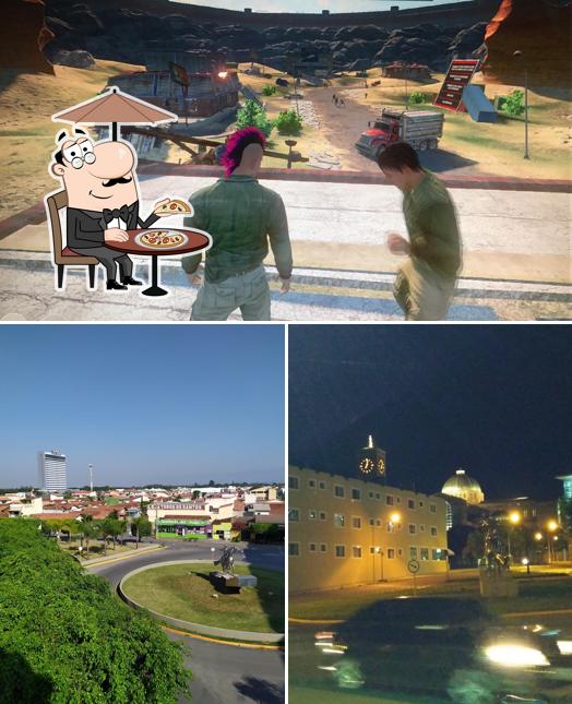 O exterior do Império do Açaí