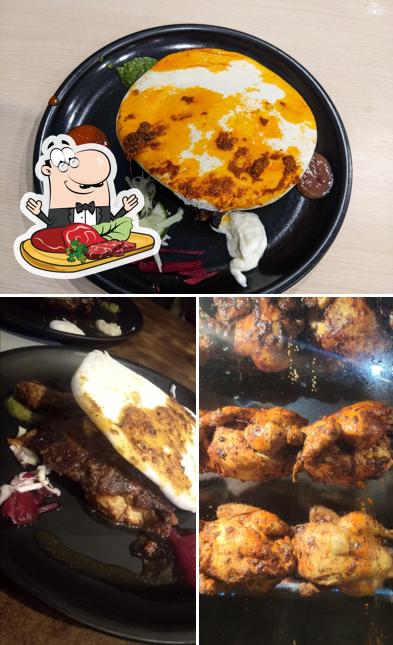 Pick meat dishes at Calicut Cafeteria