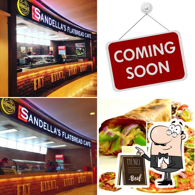 Look at this picture of Sandella's Flatbread Cafe