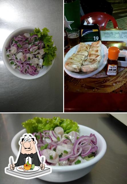 Platos en Bar Casa Brasil