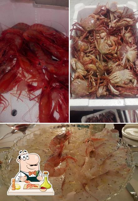 Prova tra i molti prodotti di cucina di mare offerti a Locanda Del Prof