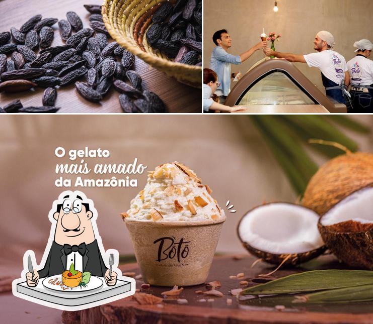 Mousse de chocolate em Boto Gelato Concept Store