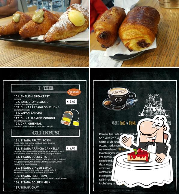 Caffè Vergnano Parco Dora serve un'ampia gamma di dolci