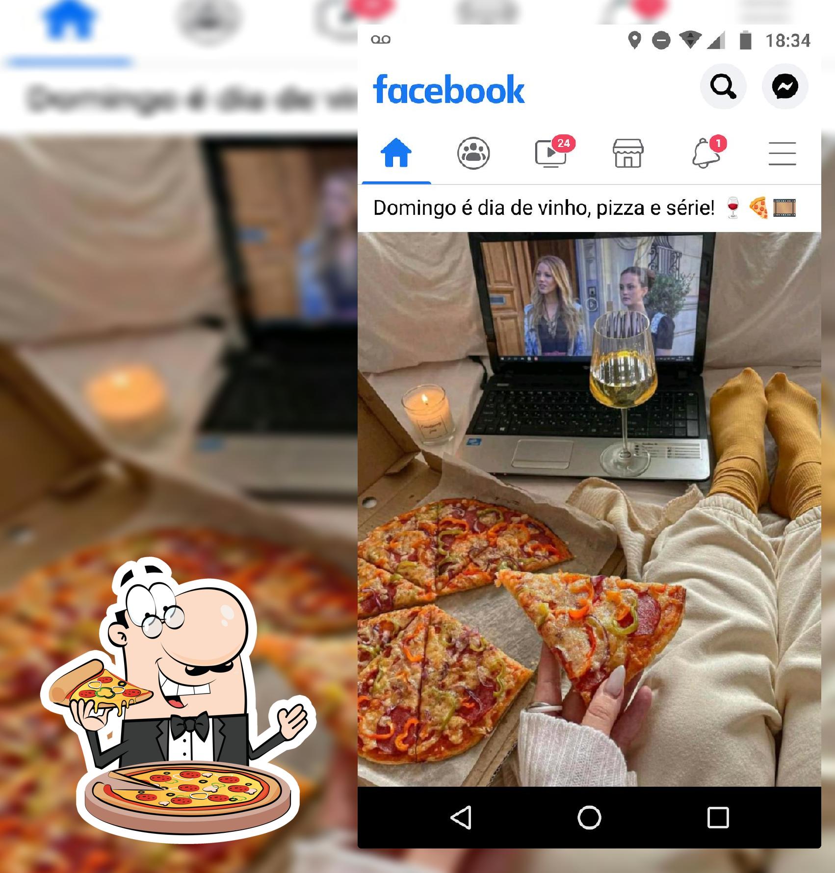 Experimente pizza no DOM'JHONES PIZZARIAS/ Piraquara