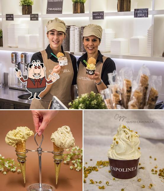 Gelato al Gelateria CAPOLINEA