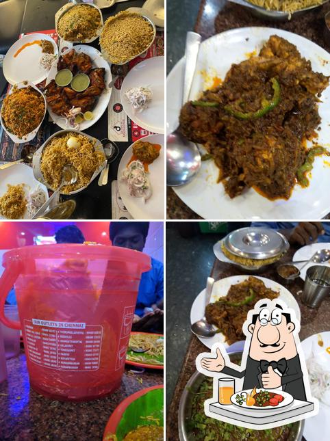 Food at SS Hyderabad Biryani AVADI NM Road