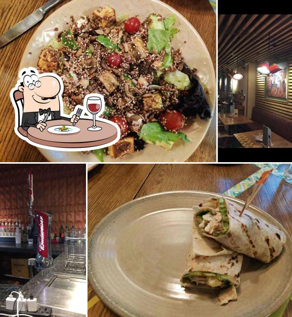 Food at Nando’s – Flame Grilled PERi-PERi Chicken Ambience Mall